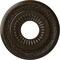 Ekena Millwork Lauren Medallion (Canopies up to 6 1/4"), 20 5/8"OD x 6 1/4"ID x 1 3/8"P, Stone Hearth Crackle CM20LNSHC - alternate 1